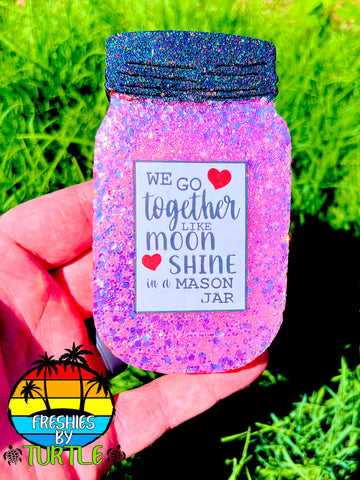 Moon Mason Jar Freshie