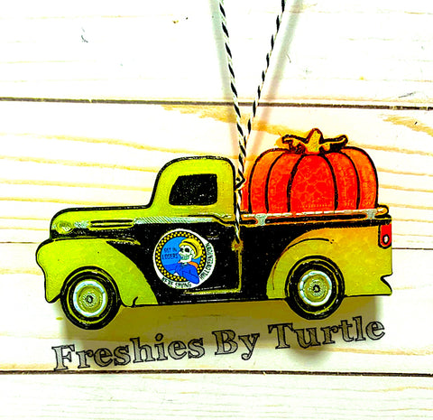 Halloween Town Pumpkin Truck Freshie